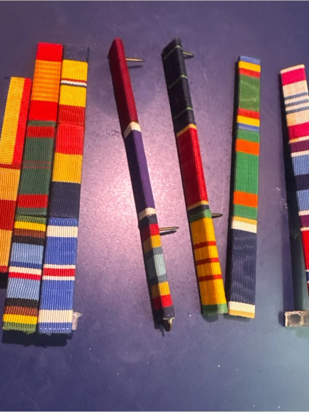Colorful Military Ribbon Bar Set - Multicolor - Picture 3 of 6